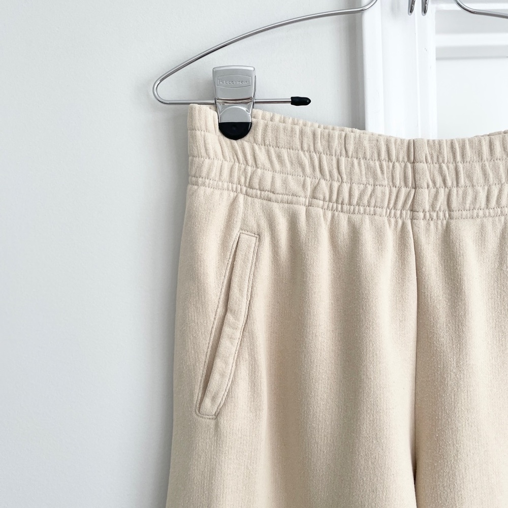 Aerie Offline Wide Leg Sweatpants Cream - Picture 2 of 6